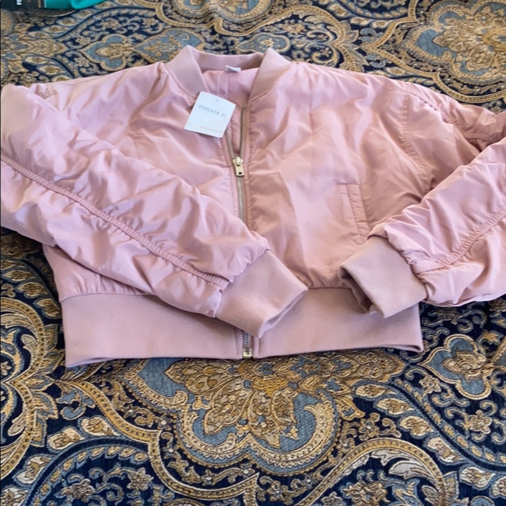 Forever 21 Bomber Jacket with tags